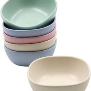 6PCS 4.5 OZ Small Dessert Bowls - Assorted Colors